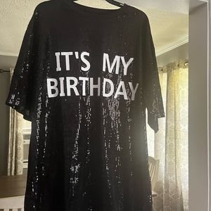 Birthday Tshirt Dress